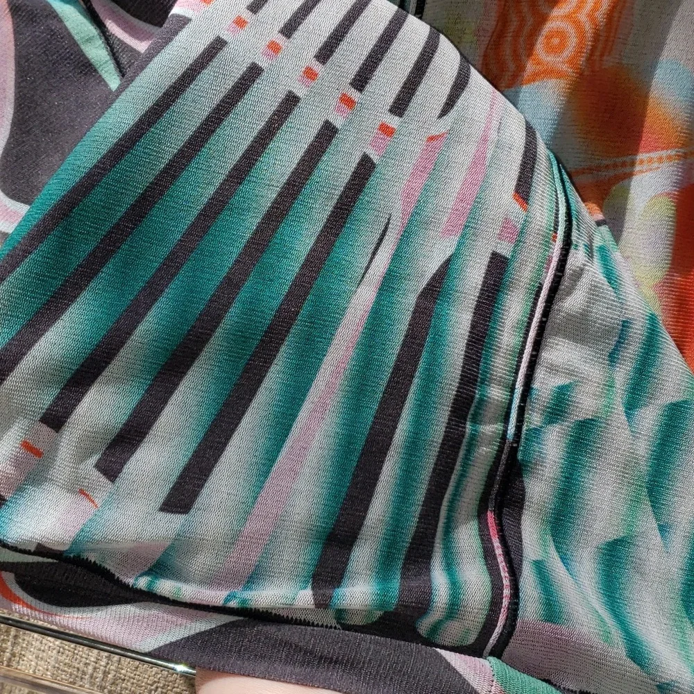 SKIMS Art Deco Train Summer Mesh leggings pants XL NWT - Picture 5 of 8